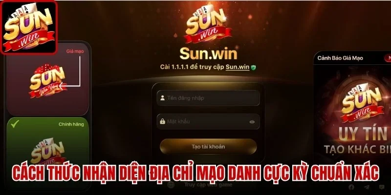 Cách thức nhận diện địa chỉ mạo danh cực kỳ chuẩn  xác