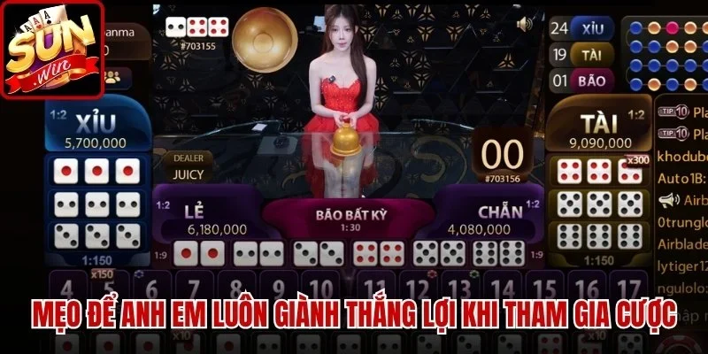 Casino Sunwin - Điểm Đến Giải Trí Được Quan Tâm Hàng Đầu | Hình số 4 Mẹo để anh em luôn giành thắng lợi khi tham gia cược