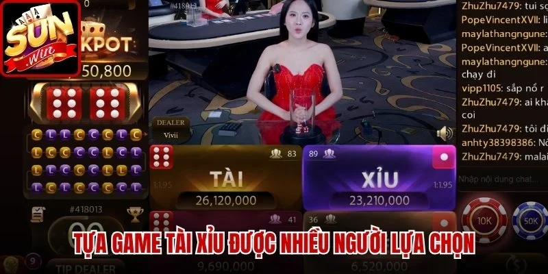 Casino Sunwin - Điểm Đến Giải Trí Được Quan Tâm Hàng Đầu | Hình số 3 Tựa game Tài Xỉu được nhiều người lựa chọn