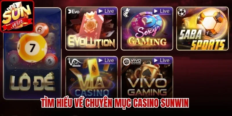 Casino Sunwin - Điểm Đến Giải Trí Được Quan Tâm Hàng Đầu | Hình số 1 Tìm hiểu về chuyên mục Casino Sunwin