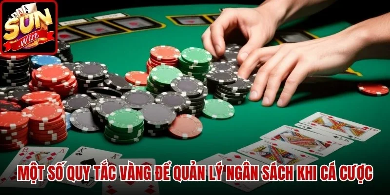 Chơi Có Trách Nhiệm SUNWIN - Bí Quyết Vàng Cho Game Thủ | Hình số 2 Một số quy tắc vàng để quản lý ngân sách khi cá cược