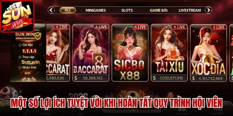 Một số lợi ích tuyệt vời khi hoàn tất quy trình hội viên