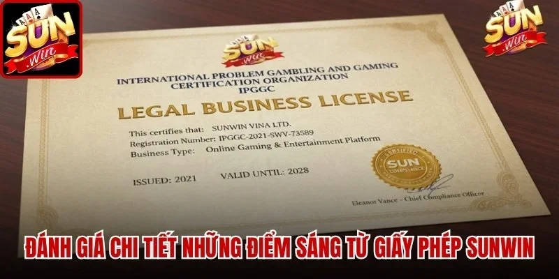 Đánh giá chi tiết những điểm sáng từ Giấy Phép SUNWIN