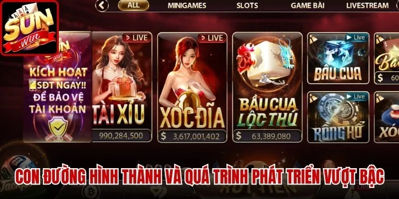 Con đường hình thành và quá trình phát triển vượt bậc