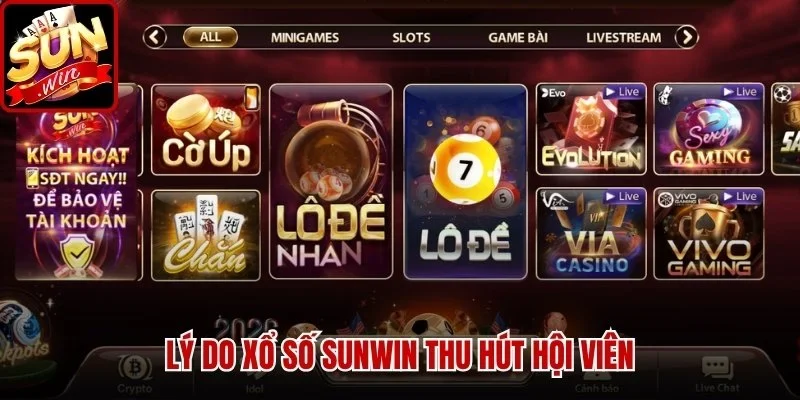 Lý do Xổ Số Sunwin thu hút hội viên